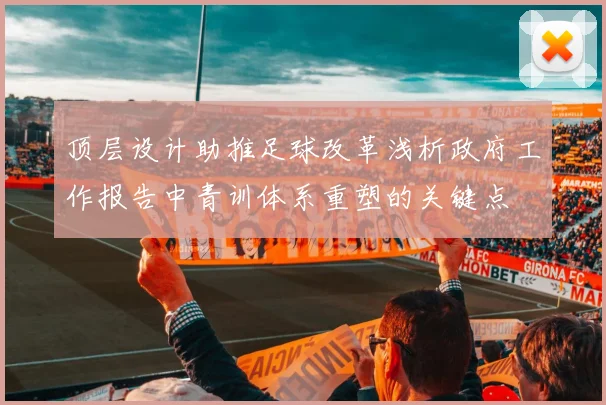顶层设计助推足球改革浅析政府工作报告中青训体系重塑的关键点